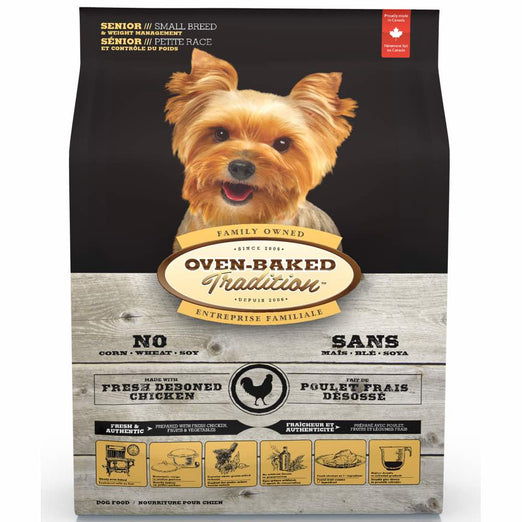 Oven-Baked Tradition Senior & Weight Control Small Breed Dry Dog Food - Kohepets
