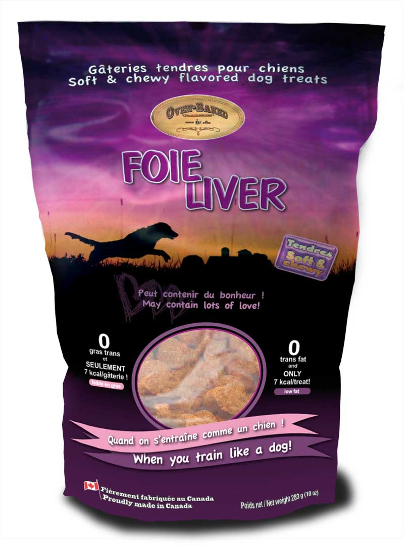 Oven-Baked Tradition Soft & Chewy Liver Dog Treat 283g - Kohepets