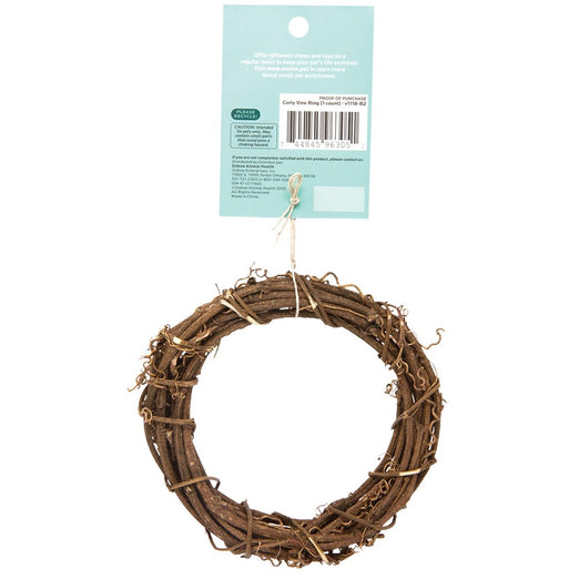 Oxbow Enriched Life Curly Vine Ring For Small Animals - Kohepets