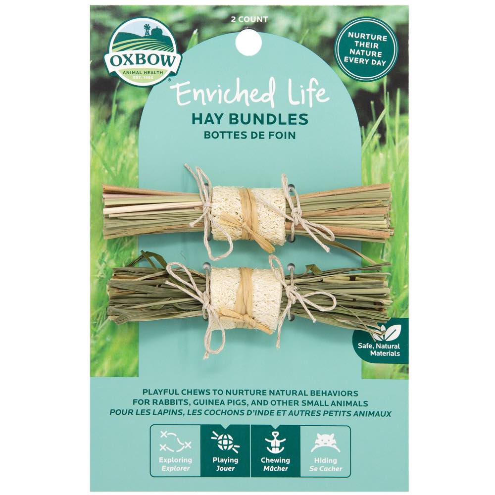 Oxbow Enriched Life Hay Bundles For Small Animals - Kohepets