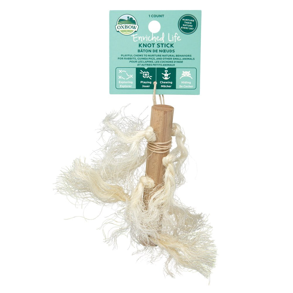 Oxbow Enriched Life Knot Stick For Small Animals | Kohepets