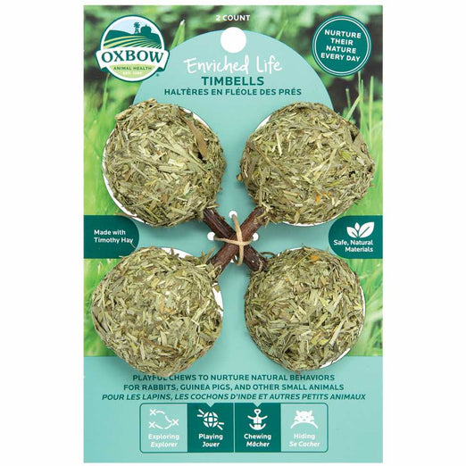 Oxbow Enriched Life Timbells For Small Animals - Kohepets