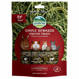 Oxbow Simple Rewards Timothy Treats For Small Animals 40g - Kohepets
