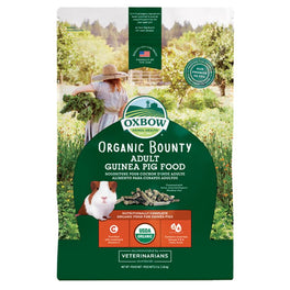 Oxbow Organic Bounty Adult Guinea Pig Food 3lb - Kohepets