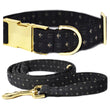 Pattefrenz Sprinkles Gold Collar & Leash Set (Medium) - Kohepets