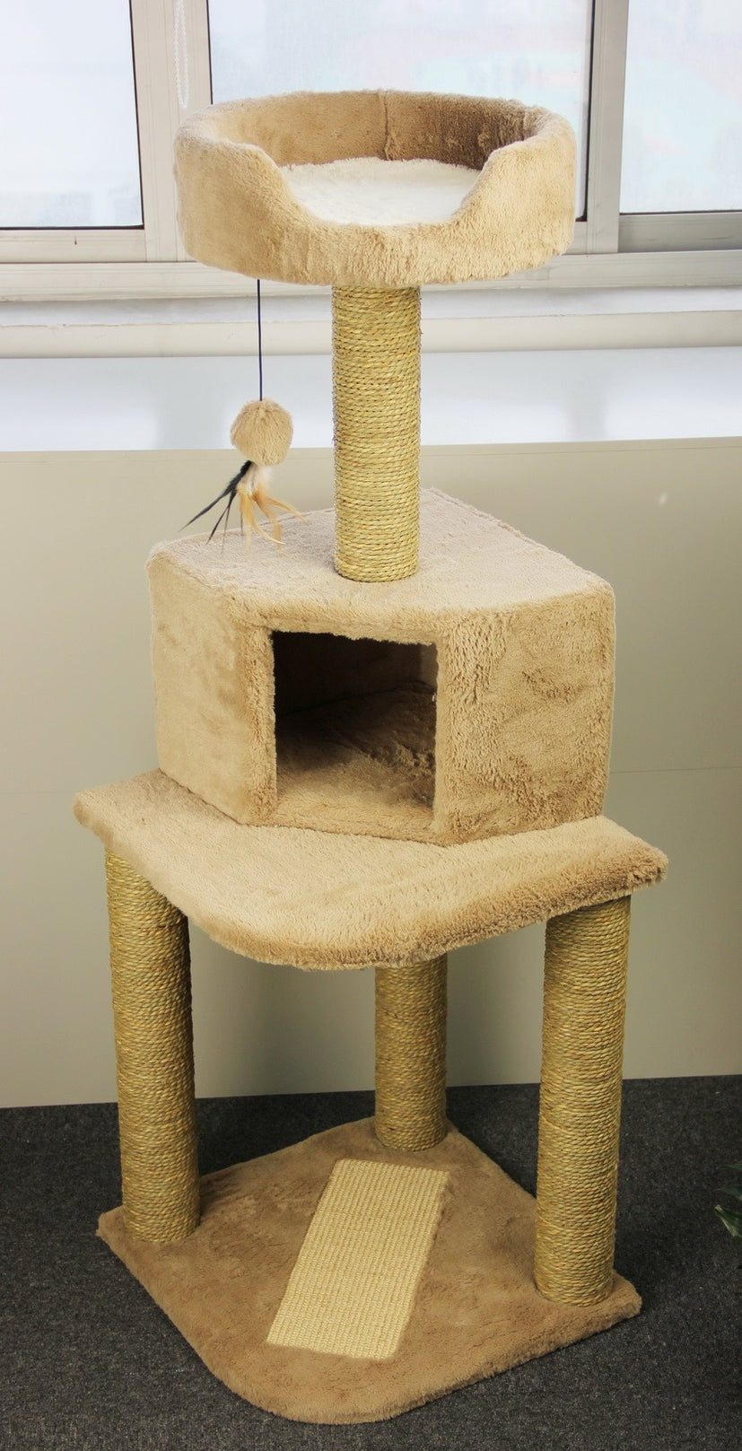 Pawise Cat Tower Cat Post - Kohepets