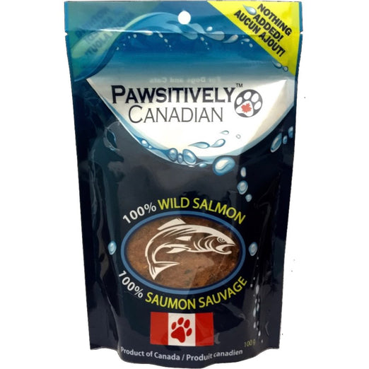 Pawsitively Canadian Wild Salmon Dog & Cat Treats 100g - Kohepets