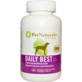 Pet Naturals of Vermont Daily Best Complete Multi-Vitamin Mineral For Dogs - Chicken Liver Flavored 180 Tablets - Kohepets