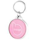 Pet Widget Badge Collar Tag (Blush)