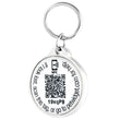 Pet Widget Badge Collar Tag (Plaid) - Kohepets