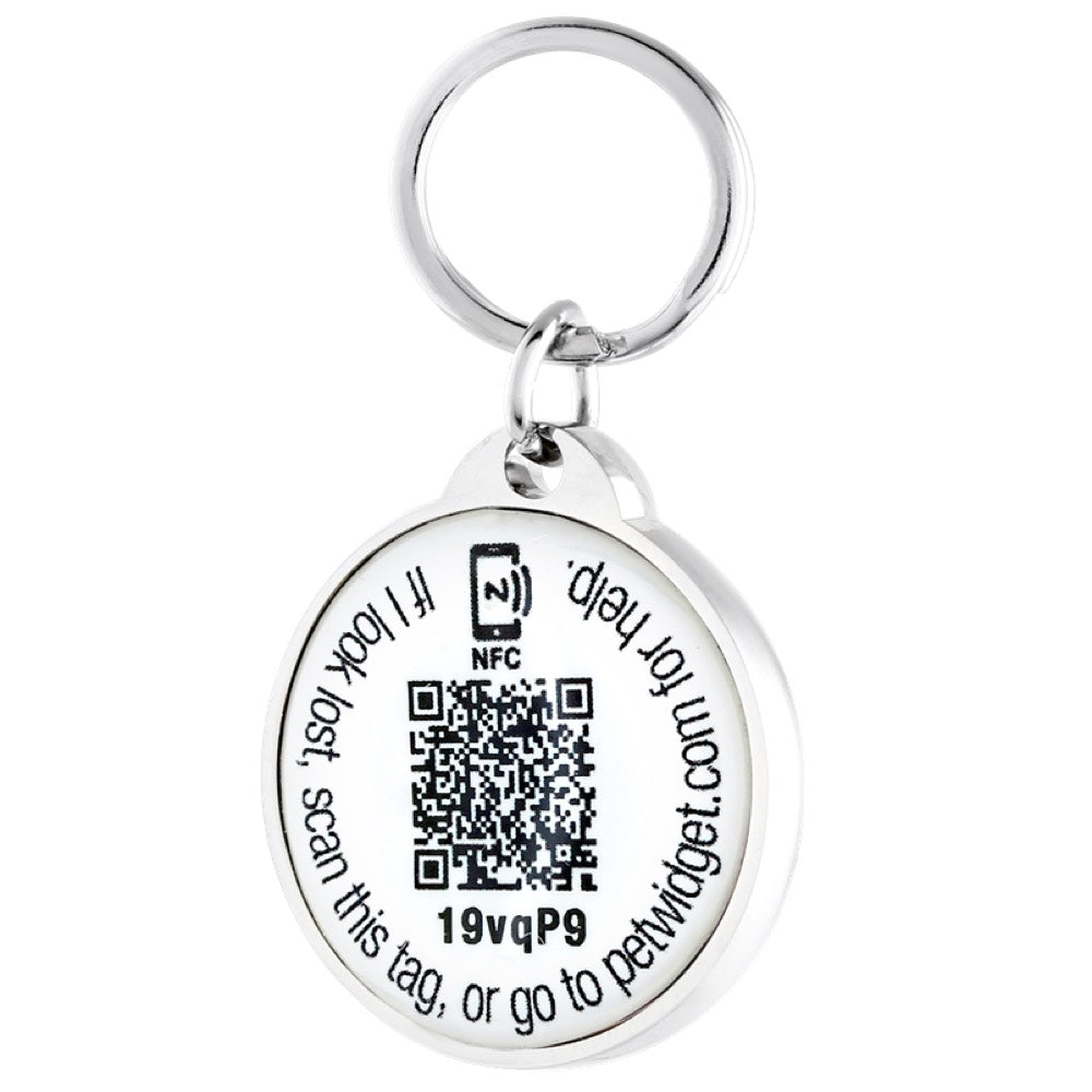 Pet Widget Badge Collar Tag (Plaid) - Kohepets