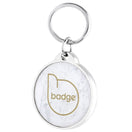 Pet Widget Badge Collar Tag (Marble)