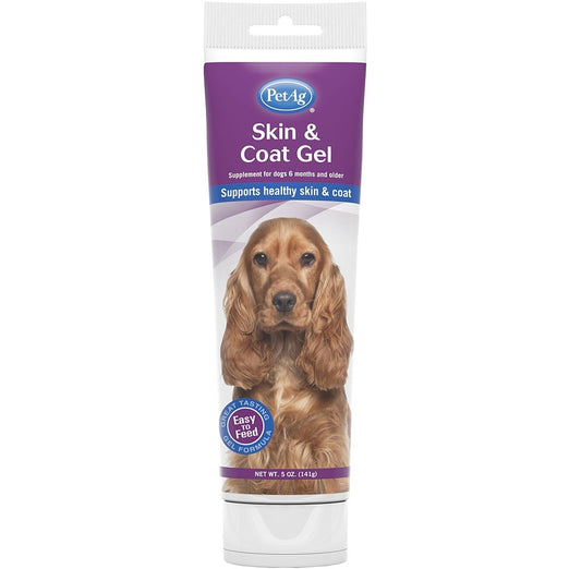 PetAg Skin & Coat Gel Dog Supplement 5oz - Kohepets