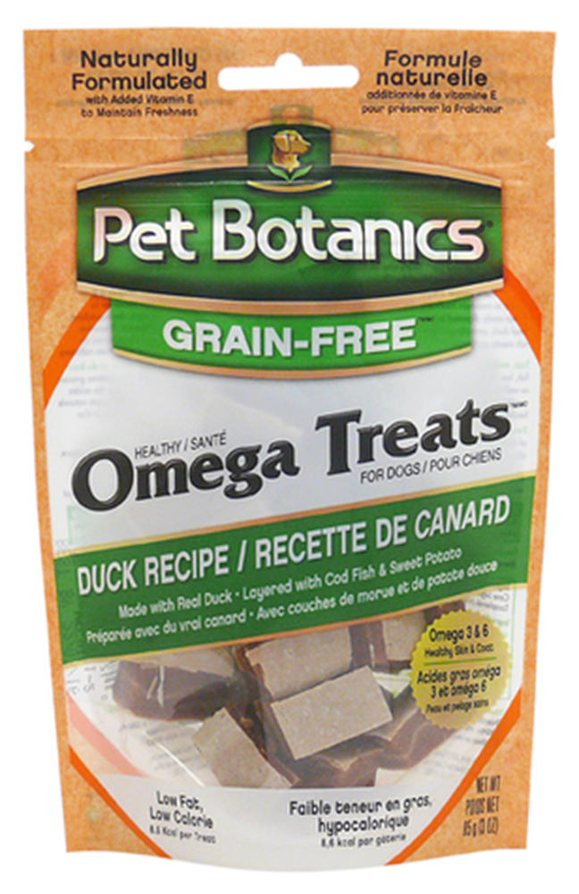 Pet Botanics Omega Treats Duck Recipe for Dogs 3oz Kohepets