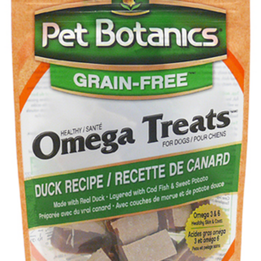 Pet Botanics Omega Treats Duck Recipe for Dogs 3oz - Kohepets