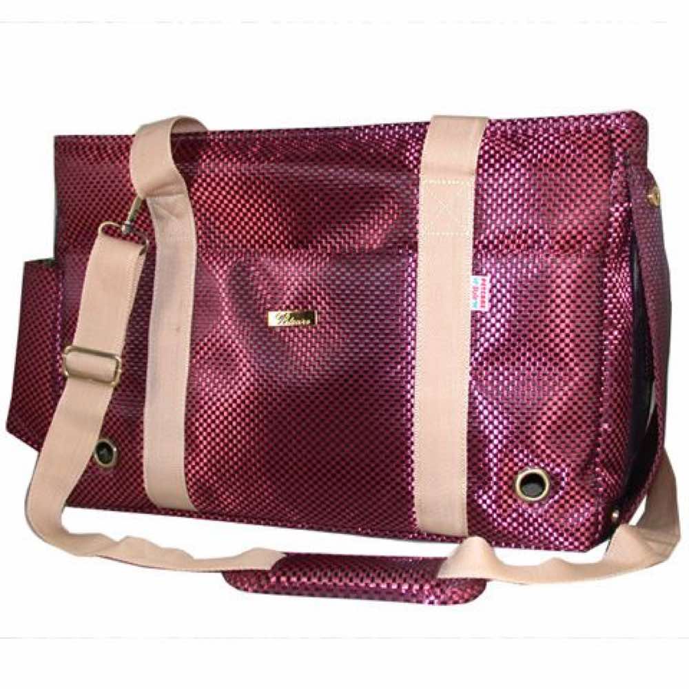 Petcare Pet Carry Bag Pink Checkered - Kohepets