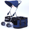 Petcomer Pet Carrier With Stroller - Kohepets