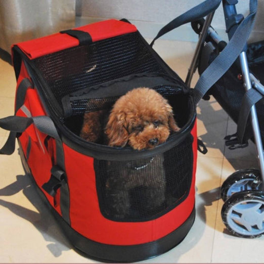 Petcomer Pet Carrier With Stroller - Kohepets