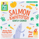 PetCubes Gently Cooked Salmon & Whitefish Grain-Free Frozen Dog Food 2.25kg