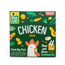 PetCubes Raw Chicken Grain-Free Frozen Dog Food 2.25kg