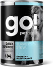 GO! Daily Defence Turkey Stew Canned Dog Food 374g