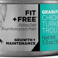 GO! Fit + Free Grain-Free Chicken, Turkey & Trout Stew Canned Cat Food 156g - Kohepets