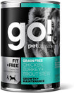 GO! Fit + Free Grain-Free Chicken, Turkey & Trout Stew Canned Dog Food 374g