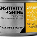 GO! Sensitivity + Shine Grain-Free Duck Pâté Recipe Canned Cat Food 156g - Kohepets
