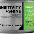 GO! Sensitivity + Shine Grain-Free Freshwater Trout & Salmon Pâté Recipe Canned Cat Food 156g - Kohepets