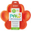 PetDreamHouse PAW 2-In-1 Interactive Slow Feeder For Cats & Dogs (Orange Paw)
