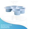 PetDreamHouse SPIN Accessories Interactive Slow Feeder Add-On For Cats & Dogs (Baby Blue Palette)