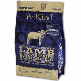 Petkind Single Animal Protein Lamb & Lamb Tripe Dry Dog Food - Kohepets