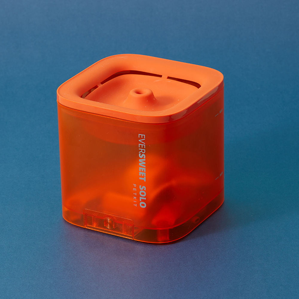 PETKIT Eversweet Solo Drinking Pet Fountain 1.8L (Orange) - Kohepets