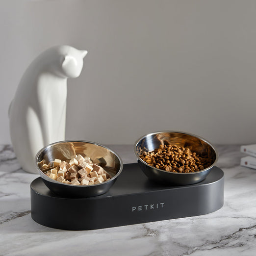 PETKIT FRESH NANO Metal Dual Cat Bowl - Kohepets