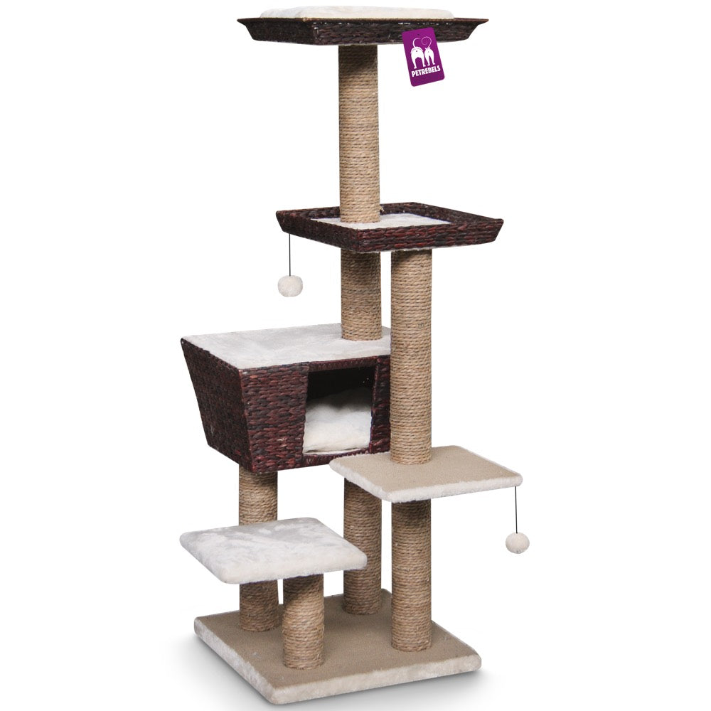 Petrebels Natural Eco Lovers Caribbean Love 141 Cat Tree - Kohepets