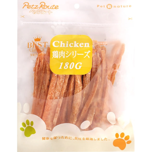 15% OFF: Petz Route Chicken Slice Dog Treat 180g - Kohepets