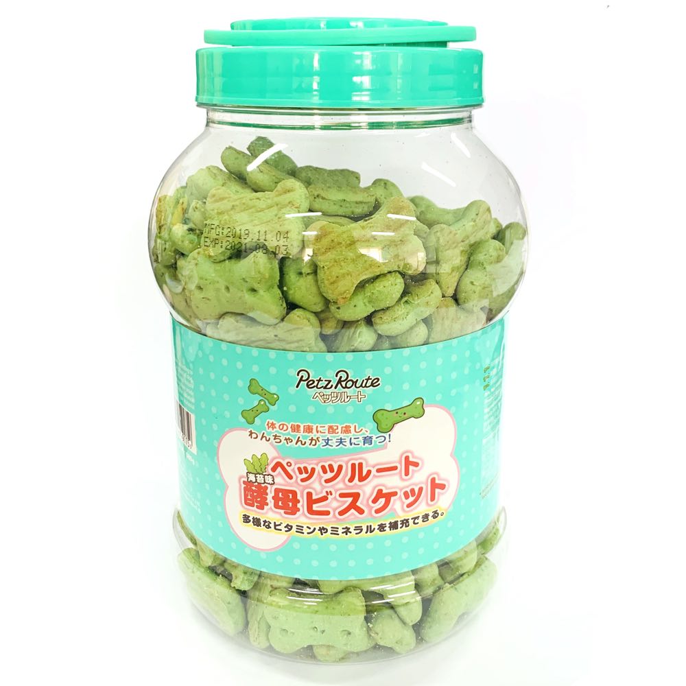 Petz Route Seaweed Biscuit Dog Treats 680g - Kohepets