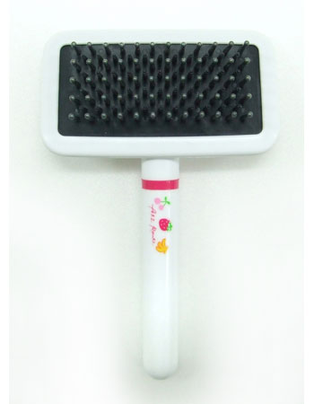 Petz Route Fruit Series Charcoal Elastomer Slicker Brush - Kohepets