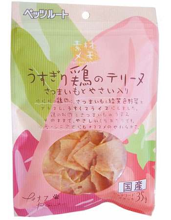 Petz Route Chicken Terrine with Sweet Potato & Vegetables Dog Treat 35g - Kohepets