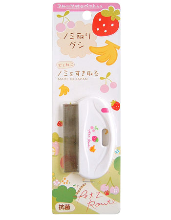 Petz Route Fruit Series Flea Comb - Kohepets