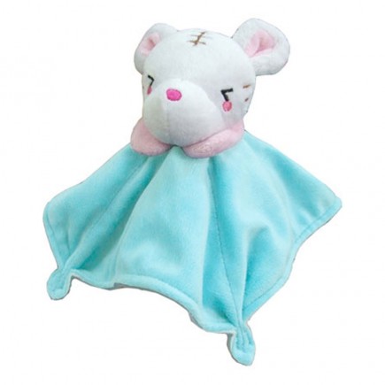 Petz Route Plushy Mouse Square Frisbee Toy - Kohepets