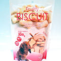Petz Route Fruity Biscuits Strawberry Flavour Dog Treat 220g - Kohepets