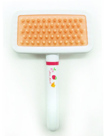 Petz Route Fruit Series Rubber Slicker Brush Small - Kohepets