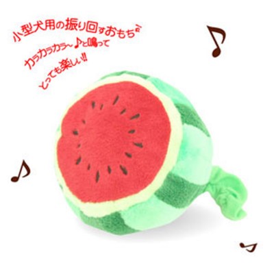 Petz Route Rattling Musical Watermelon Plush Toy - Kohepets