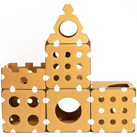 Pidan Boxkitty Modular Castle Cat House (29 Pieces) - Kohepets