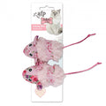 All For Paws Shabby Chic Summer Mice Cat Toy - Kohepets