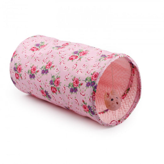 All For Paws Shabby Chic Summer Time Tunnel For Cat - Kohepets