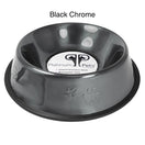 Platinum Pets Stainless Steel Embossed Non-Tip Puppy Bowl
