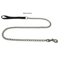 Platinum Pets Stainless Steel Chain Leash With Nylon Handle 42" x 2.5mm - Kohepets