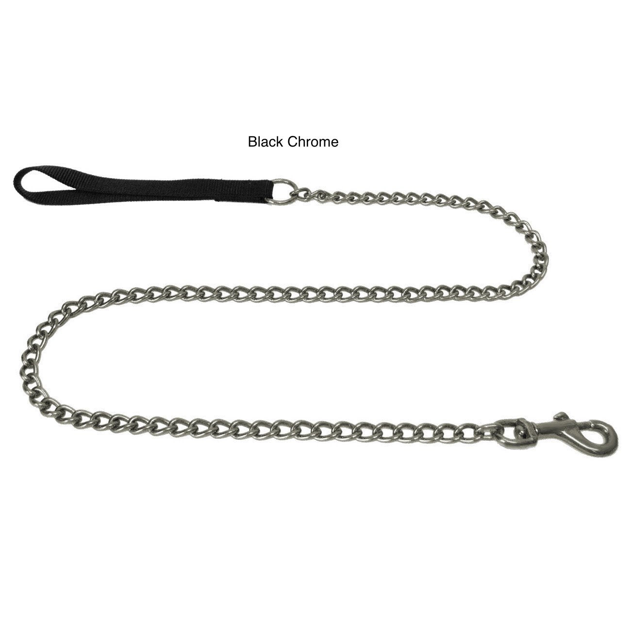 Platinum Pets Stainless Steel Chain Leash With Nylon Handle 42" x 2.5mm - Kohepets